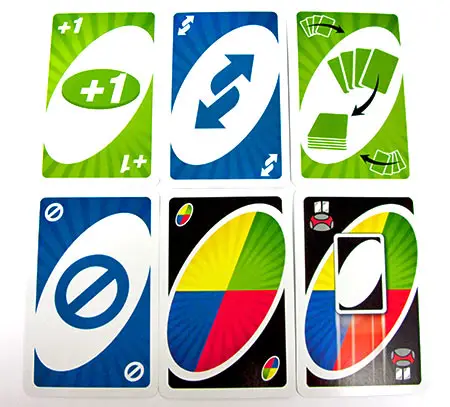 uno blast action cards