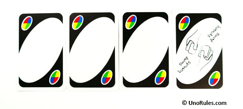 UNO Card Classic Game Player Customizable Wild Card Matching Colors Numbers...