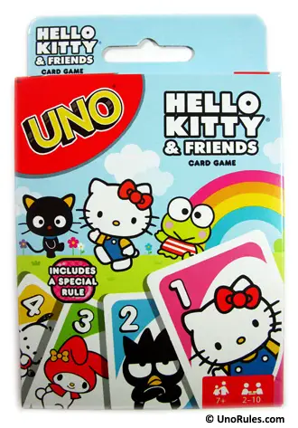 uno hello kitty and friends