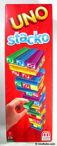 Jogo De Mesa Uno Stacko De 2 A 10 Jogadores Mattel 43535 - Outros