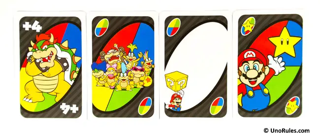 Complete Uno Super Mario Rules and Gameplay