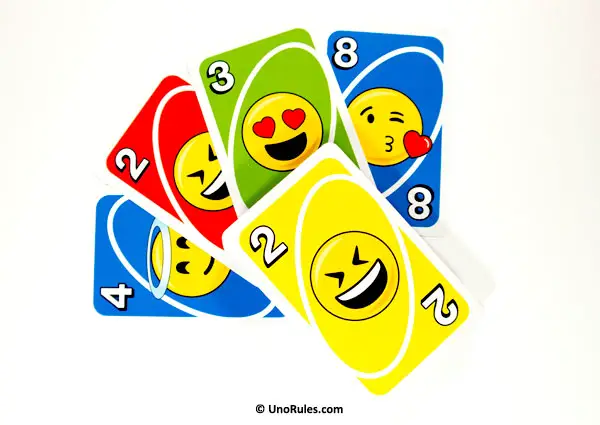uno emoji cards