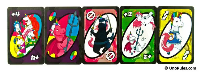 unocorns action cards