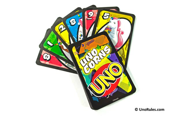 Mattel Uno Uno-Corns Unicorn Card Game 