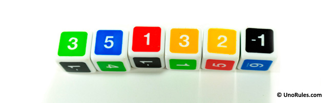 uno dice game initial roll