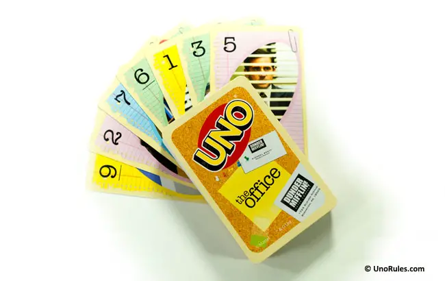 uno the office cards