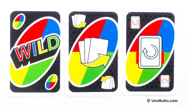 uno triple play wild cards